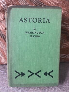 Astoria by Washington Irving - Green Clothbound Hardcover